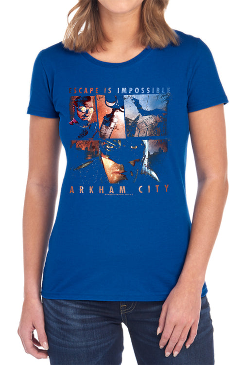 Batman Escape Is Impossible Womens T-Shirt