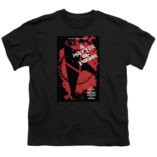 Star Trek A Matter of Honor Black Youth/Toddler T-Shirt