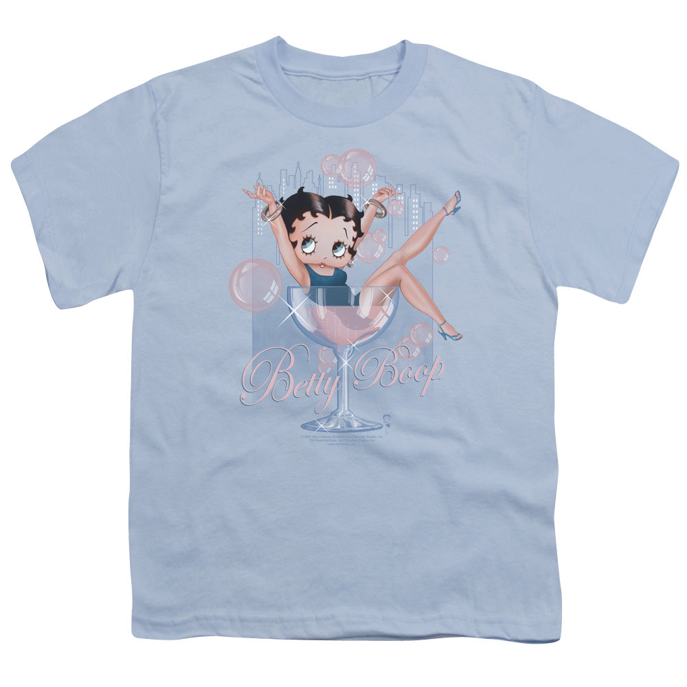Betty Boop Pink Champagne Pink Youth/Toddler T-Shirt