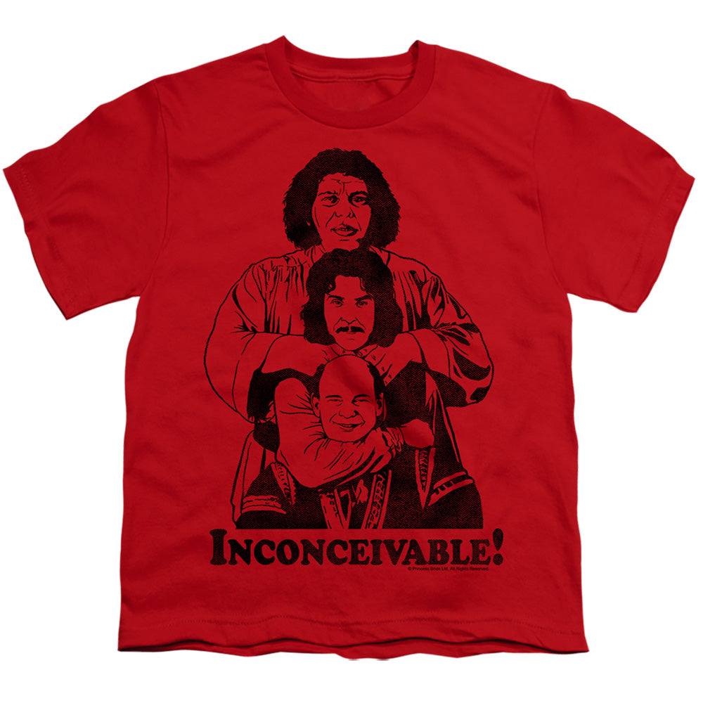 The Princess Bride Inconceivable Trio Red Youth/Toddler T-Shirt