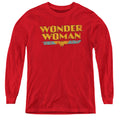 Wonder Woman Wonder Woman Logo Youth Long Sleeve T-Shirt