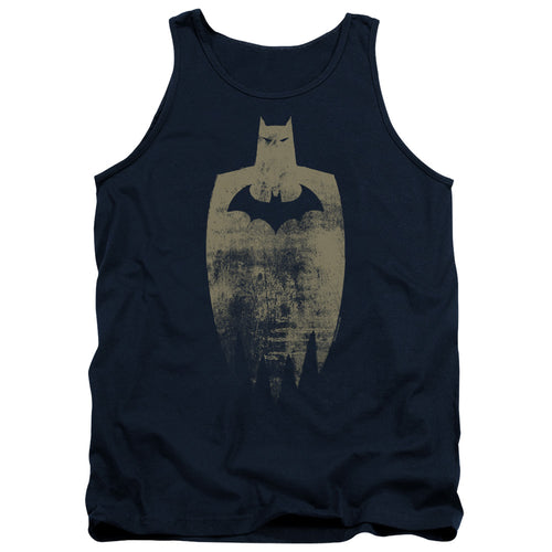 Batman Gold Silhouette Tank Top
