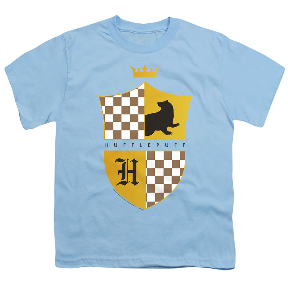 Harry Potter Hufflepuff Checkered Shield Crest Youth/Toddler T-Shirt