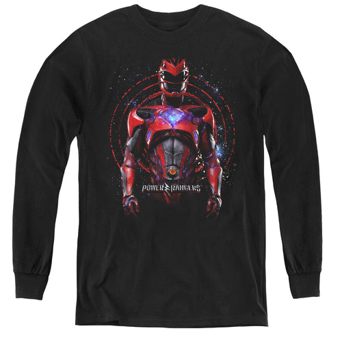 Mighty Morphin Power Rangers: The Movie Red Ranger Youth Long Sleeve T-Shirt