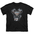 Superman V Twin Logo Youth/Toddler T-Shirt