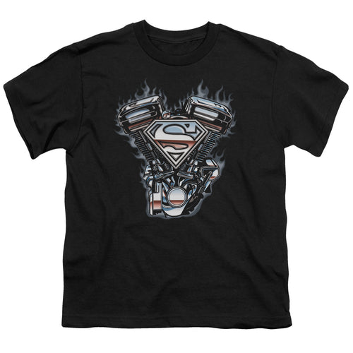 Superman V Twin Logo Youth/Toddler T-Shirt