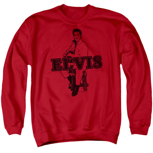 Elvis Presley Jamming Crewneck Sweatshirt