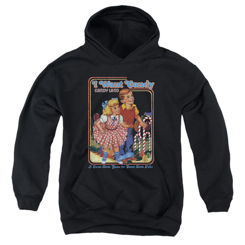 Candy Land I Want Candy Youth Hoodie