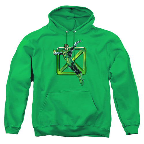 DC Comics Green Cross Pullover Hoodie