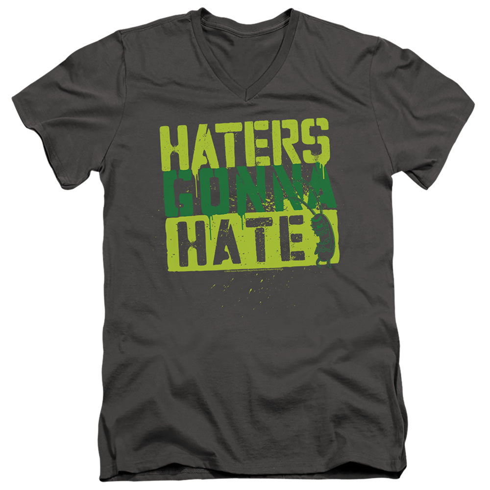 Spongebob Squarepants Haters Gonna Hate V-Neck T-Shirt