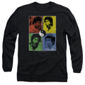 Bruce Lee Enter Color Block Long Sleeve T-Shirt