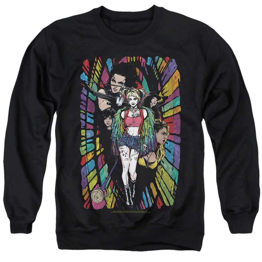 Birds of Prey Color Corridor Crewneck Sweatshirt