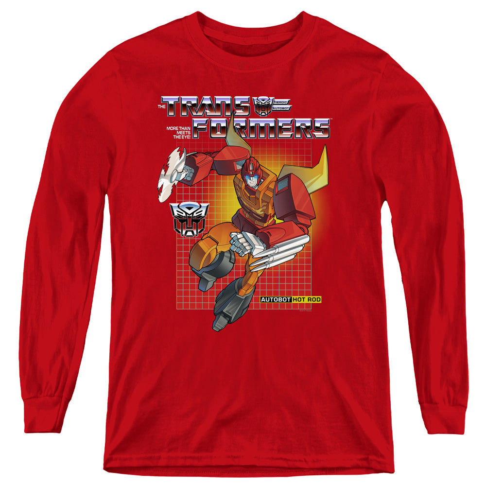 Transformers Hot Rod Youth Long Sleeve T-Shirt