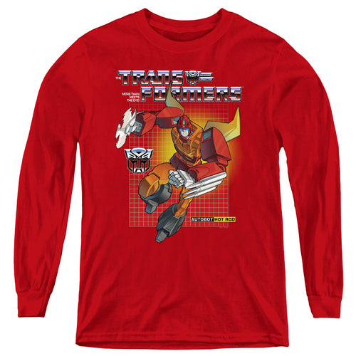 Transformers Hot Rod Youth Long Sleeve T-Shirt