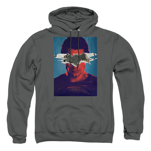 Batman v Superman Superman Poster Pullover Hoodie
