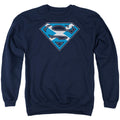 Superman Scottish Shield Crewneck Sweatshirt