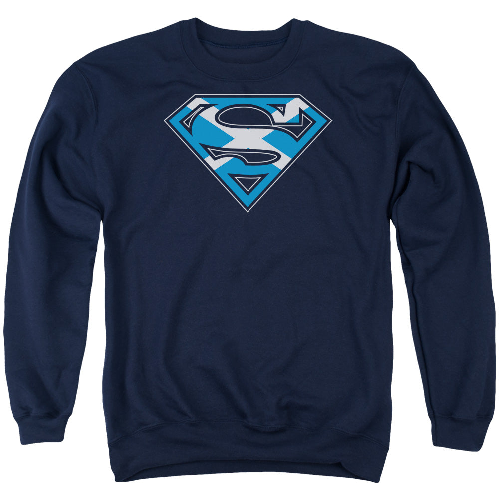 Superman Scottish Shield Crewneck Sweatshirt
