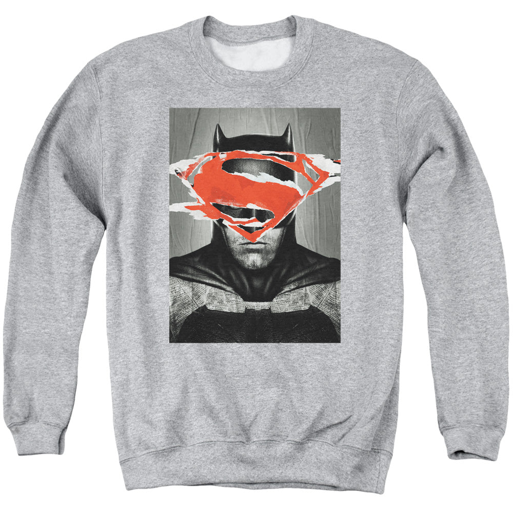 Batman v Superman Batman Poster Crewneck Sweatshirt