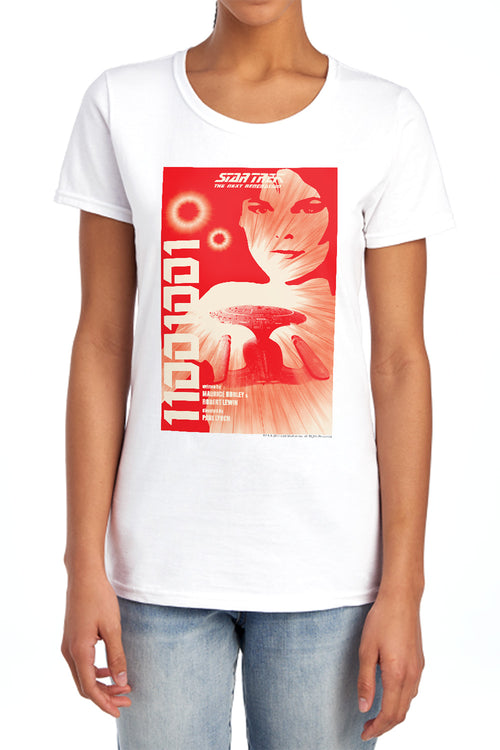 Star Trek 11001001 Womens T-Shirt