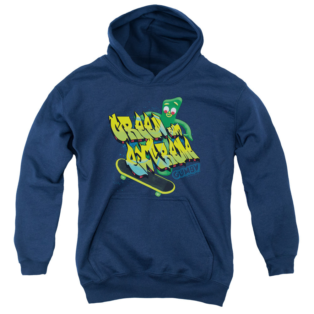 Gumby Green And Extreme Youth Hoodie