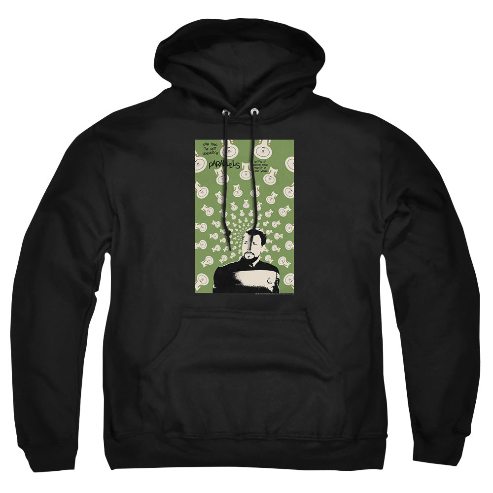 Star Trek Parallels Black Pullover Hoodie