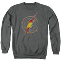 DC Comics Flash Busted Logo Crewneck Sweatshirt