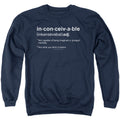The Princess Bride Definition Navy Crewneck Sweatshirt