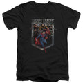 Justice League Charge V-Neck T-Shirt