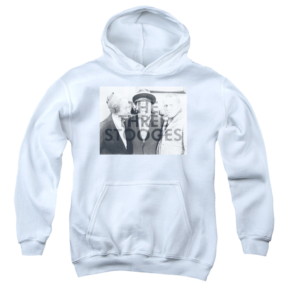 The Three Stooges Cutoff Youth Hoodie