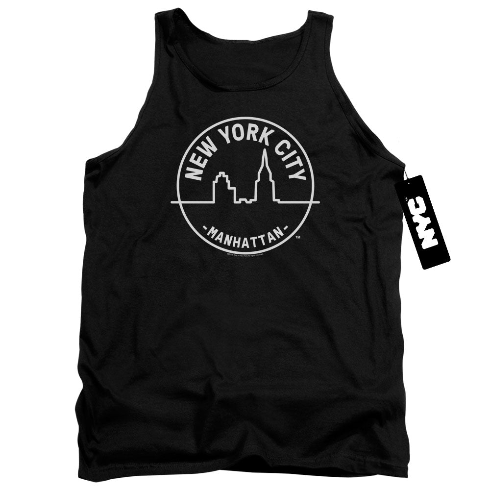 New York City Manhattan Badge Tank Top