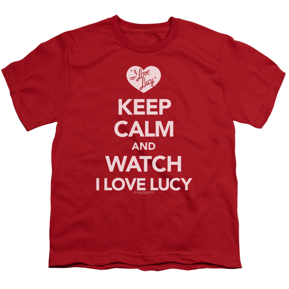 I Love Lucy Keep Calm And Watch Youth/Toddler T-Shirt