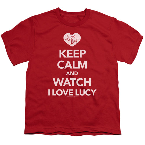 I Love Lucy Keep Calm And Watch Youth/Toddler T-Shirt
