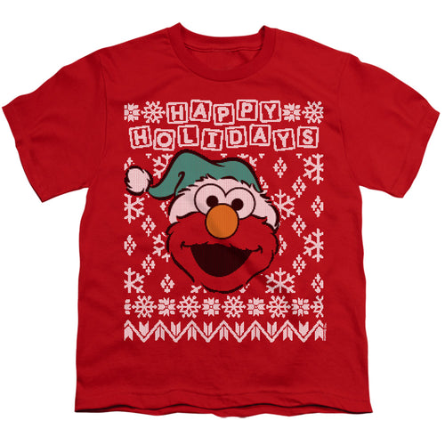 Sesame Street Elmo Ugly Christmas Youth/Toddler T-Shirt