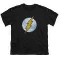 The Flash Flash Neon Distress Logo Youth/Toddler T-Shirt