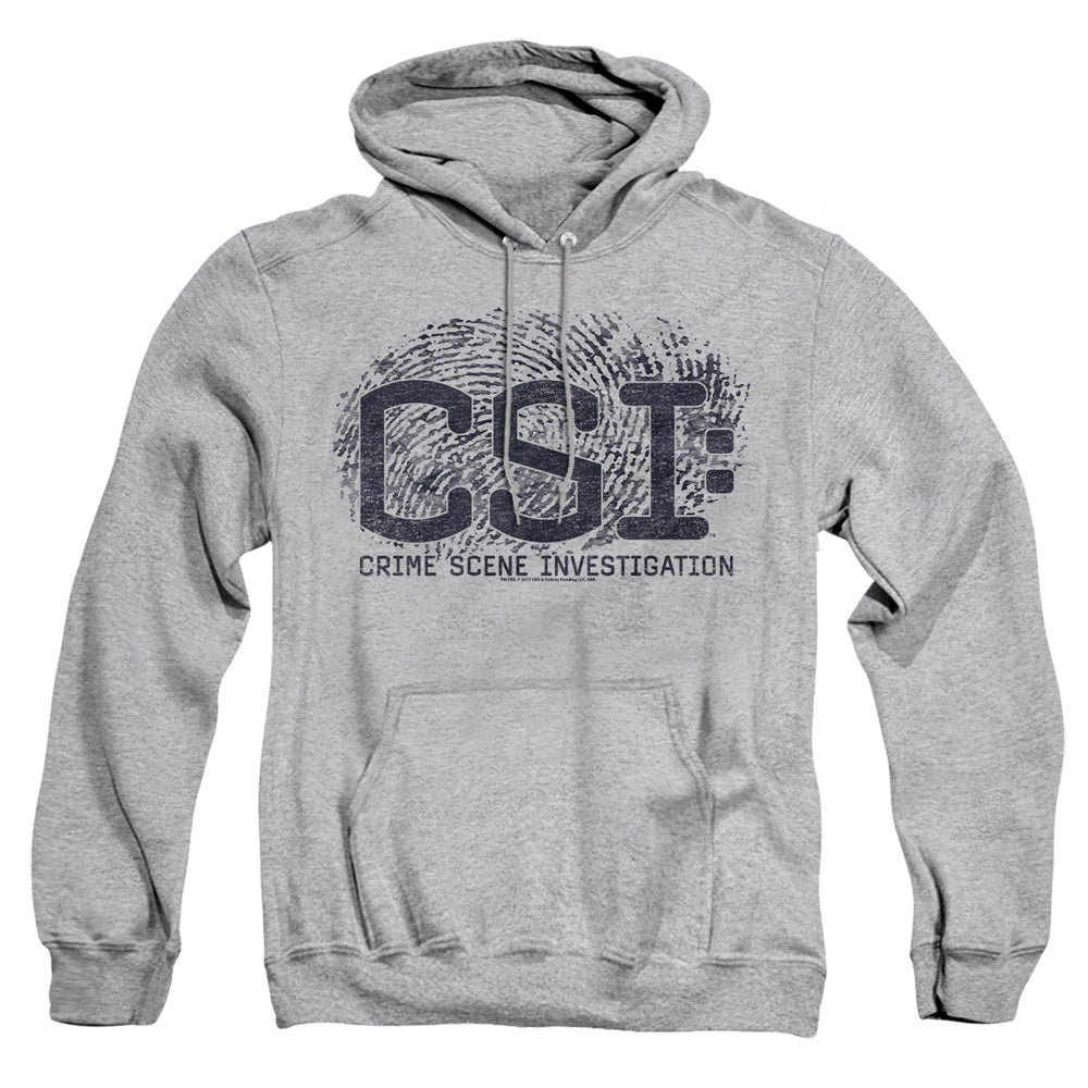 CSI Distressed Logo Pullover Hoodie