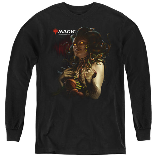 Magic the Gathering Vraska Queen of Golgari Youth Long Sleeve T-Shirt