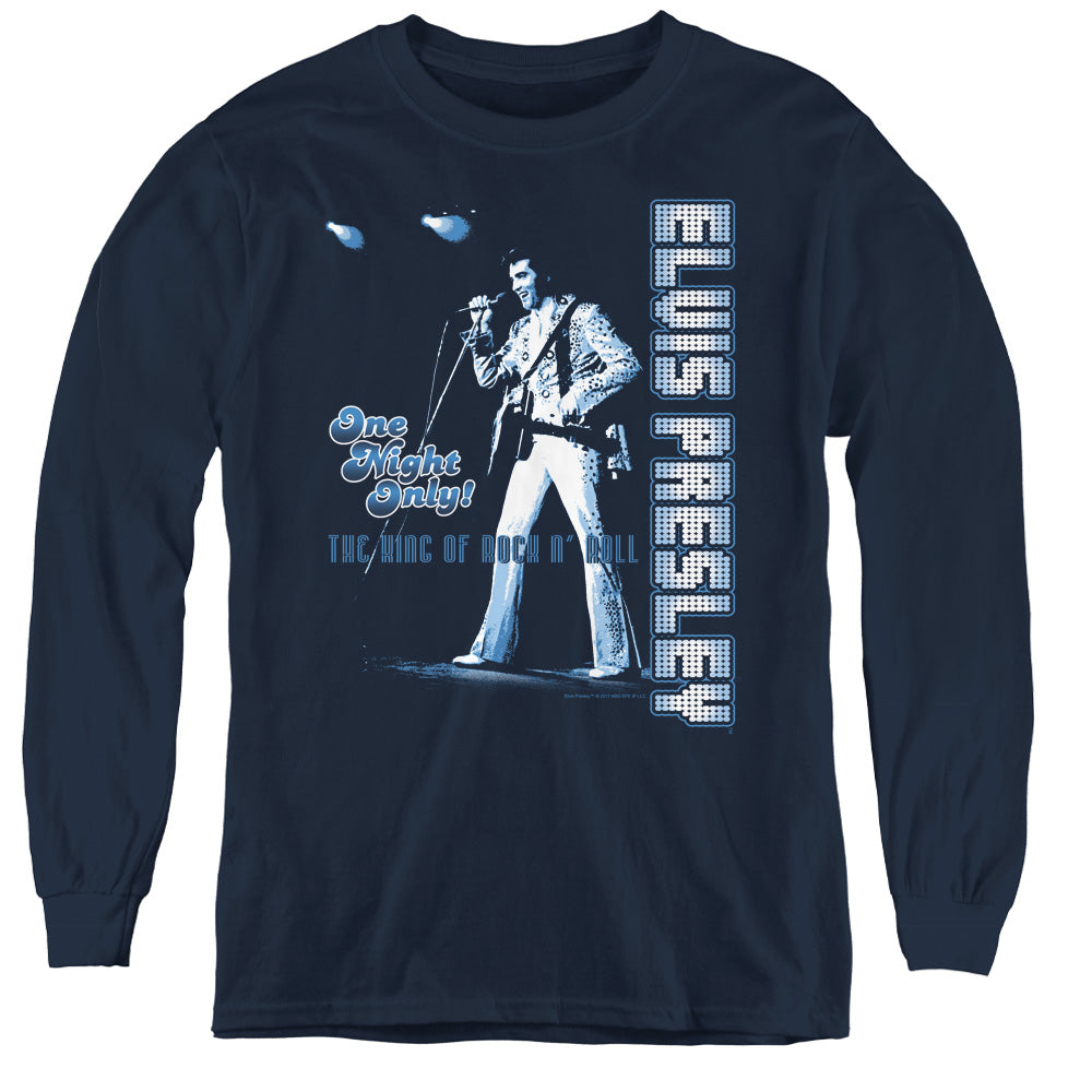 Elvis Presley One Night Only Youth Long Sleeve T-Shirt
