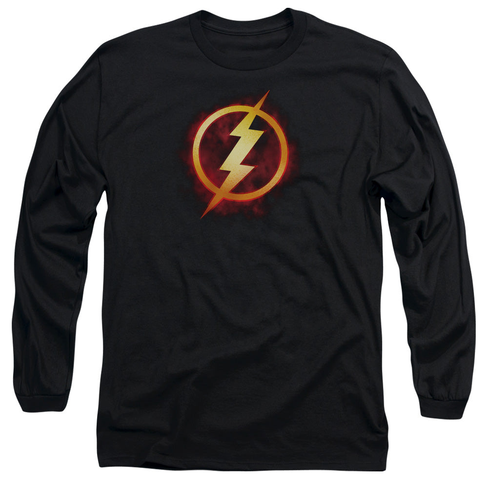 Justice League Flash Title Long Sleeve T-Shirt