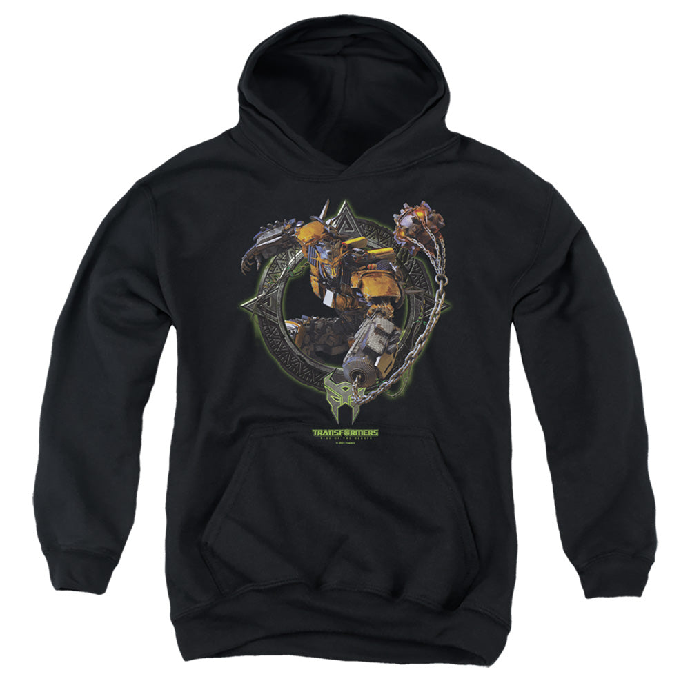 Transformers Battletrap Circle Frame Youth Hoodie
