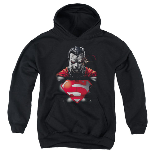 Superman Heat Vision Charged Youth Hoodie
