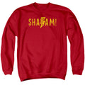 Shazam! Flat Logo Crewneck Sweatshirt