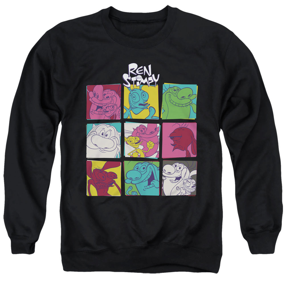 Ren and Stimpy Warhol Crewneck Sweatshirt