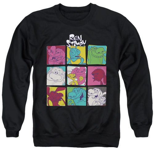 Ren and Stimpy Warhol Crewneck Sweatshirt