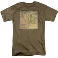 Lord of the Rings Middle Earth Map T-Shirt