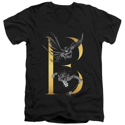 Batman B V-Neck T-Shirt