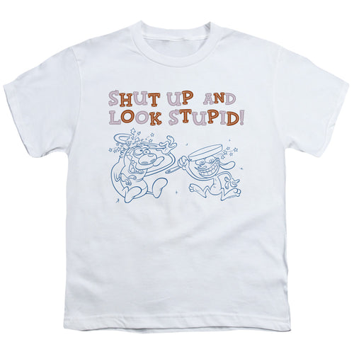 Ren and Stimpy Shut Up and Look Stupid! Youth/Toddler T-Shirt