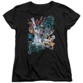 Green Lantern Lanterns Unite Womens T-Shirt