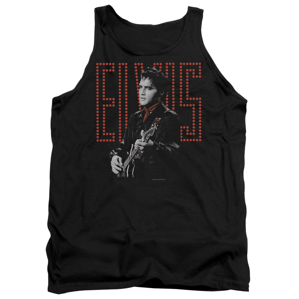 Elvis Presley Red Guitarman Tank Top