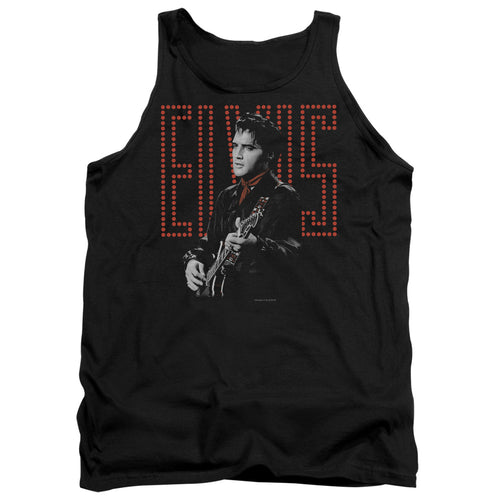 Elvis Presley Red Guitarman Tank Top
