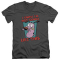 Courage the Cowardly Dog Not Gonna Like V-Neck T-Shirt